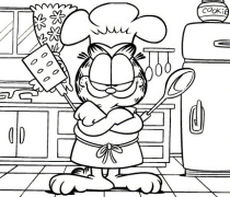 garfield Online Coloring